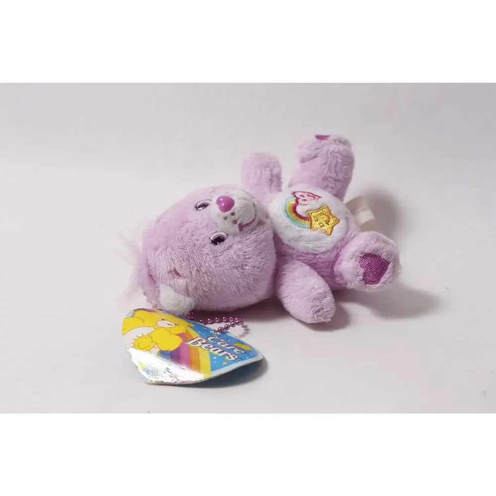 Care Bears Japanese Rare Best Friend Bear Plush Keychain Charm ~ 260812-WH 1071